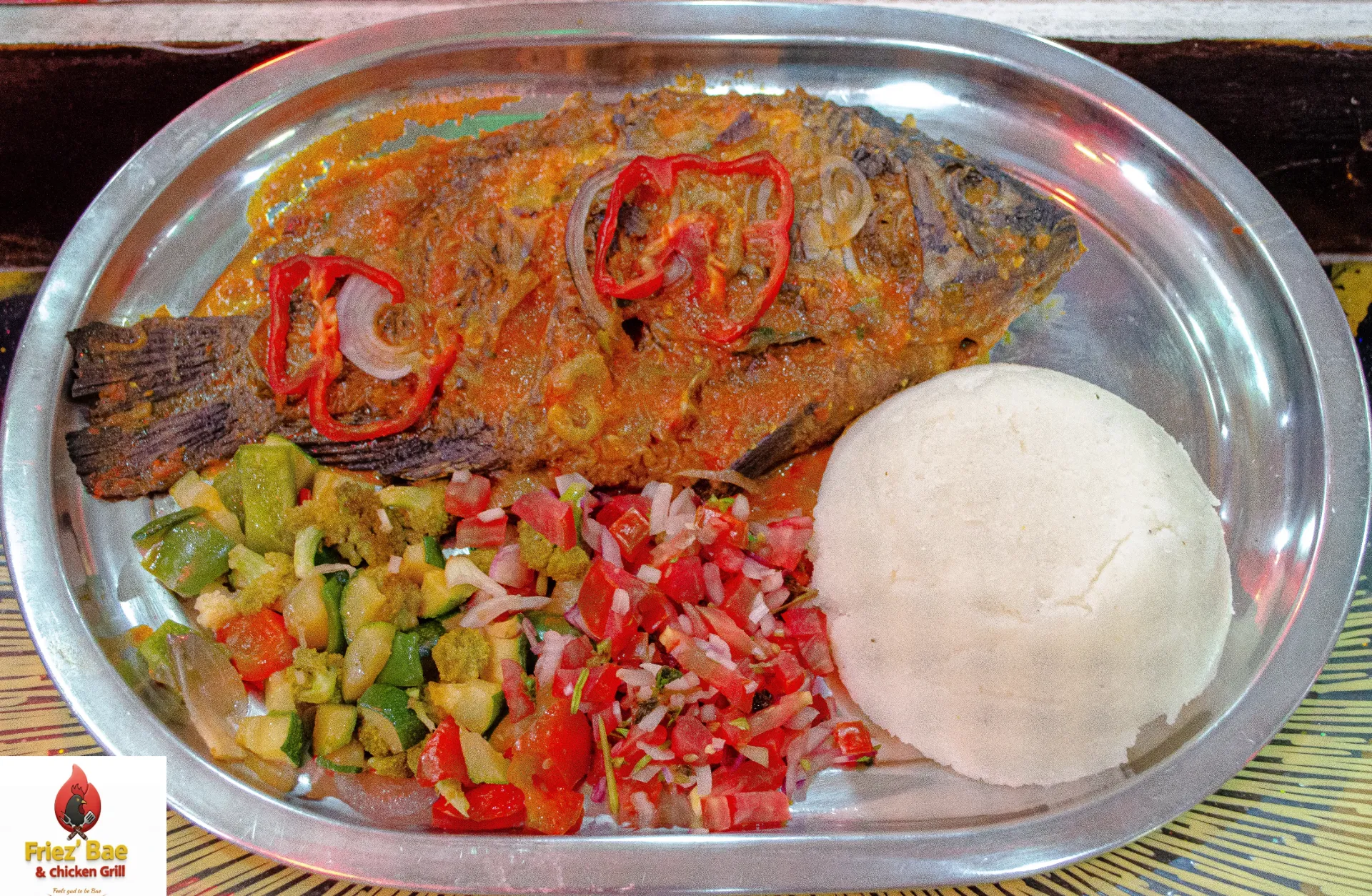 Tasty Wet Fry Tilapia Fish